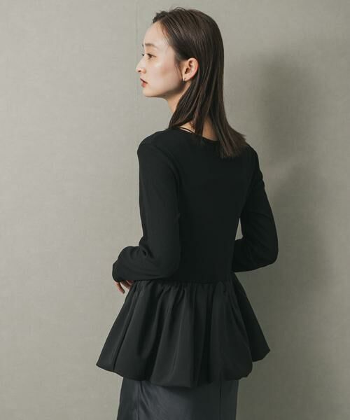 SENSE OF PLACE by URBAN RESEARCH / センスオブプレイス バイ アーバンリサーチ Tシャツ | フリルバルーンコンパクトトップ | 詳細12