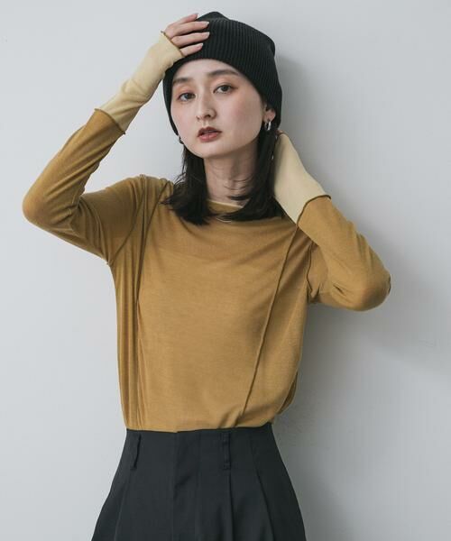 SENSE OF PLACE by URBAN RESEARCH / センスオブプレイス バイ アーバンリサーチ Tシャツ | レイヤードメローTシャツ | 詳細1