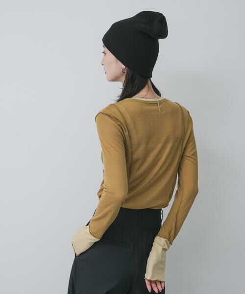 SENSE OF PLACE by URBAN RESEARCH / センスオブプレイス バイ アーバンリサーチ Tシャツ | レイヤードメローTシャツ | 詳細3