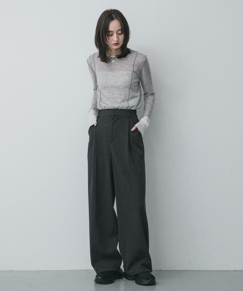 SENSE OF PLACE by URBAN RESEARCH / センスオブプレイス バイ アーバンリサーチ Tシャツ | レイヤードメローTシャツ | 詳細9