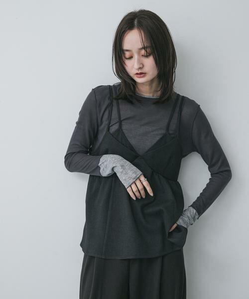 SENSE OF PLACE by URBAN RESEARCH / センスオブプレイス バイ アーバンリサーチ Tシャツ | レイヤードメローTシャツ | 詳細12