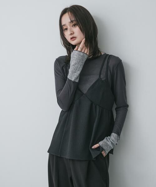 SENSE OF PLACE by URBAN RESEARCH / センスオブプレイス バイ アーバンリサーチ Tシャツ | レイヤードメローTシャツ | 詳細13