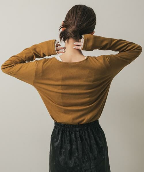 SENSE OF PLACE by URBAN RESEARCH / センスオブプレイス バイ アーバンリサーチ Tシャツ | アシンメトリーリブコンパクトトップ | 詳細3