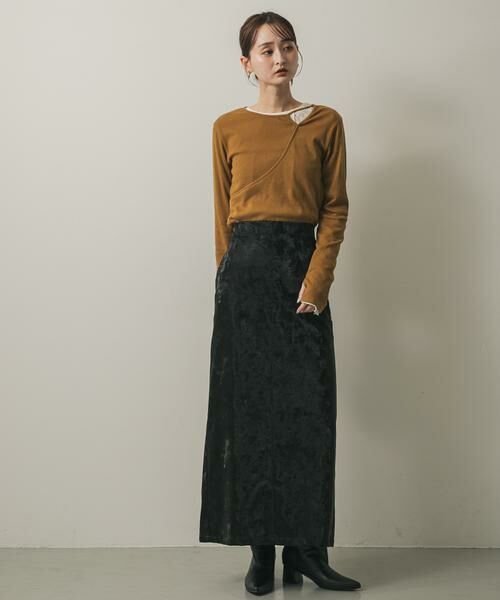 SENSE OF PLACE by URBAN RESEARCH / センスオブプレイス バイ アーバンリサーチ Tシャツ | アシンメトリーリブコンパクトトップ | 詳細4