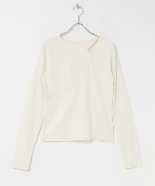 SENSE OF PLACE by URBAN RESEARCH / センスオブプレイス バイ アーバンリサーチ Tシャツ | アシンメトリーリブコンパクトトップ | 詳細14