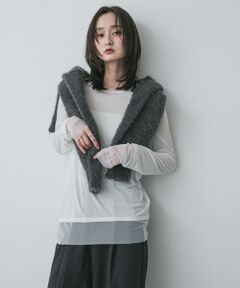 SENSE OF PLACE by URBAN RESEARCH / センスオブプレイス バイ アーバンリサーチ Tシャツ | シアーレイヤードTシャツ