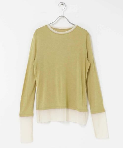 SENSE OF PLACE by URBAN RESEARCH / センスオブプレイス バイ アーバンリサーチ Tシャツ | シアーレイヤードTシャツ | 詳細5