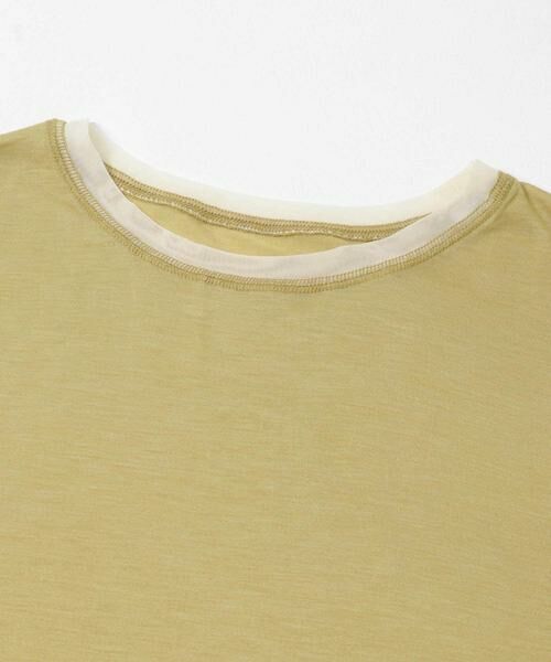 SENSE OF PLACE by URBAN RESEARCH / センスオブプレイス バイ アーバンリサーチ Tシャツ | シアーレイヤードTシャツ | 詳細6