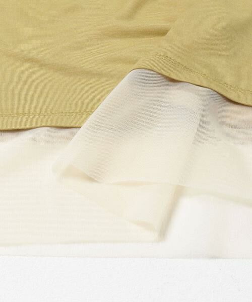 SENSE OF PLACE by URBAN RESEARCH / センスオブプレイス バイ アーバンリサーチ Tシャツ | シアーレイヤードTシャツ | 詳細8