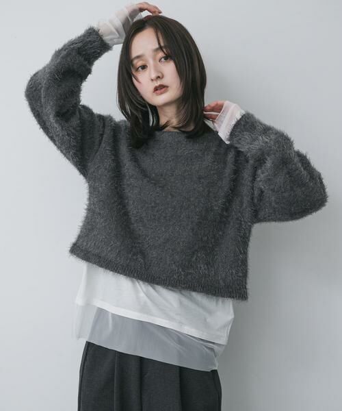 SENSE OF PLACE by URBAN RESEARCH / センスオブプレイス バイ アーバンリサーチ Tシャツ | シアーレイヤードTシャツ | 詳細13