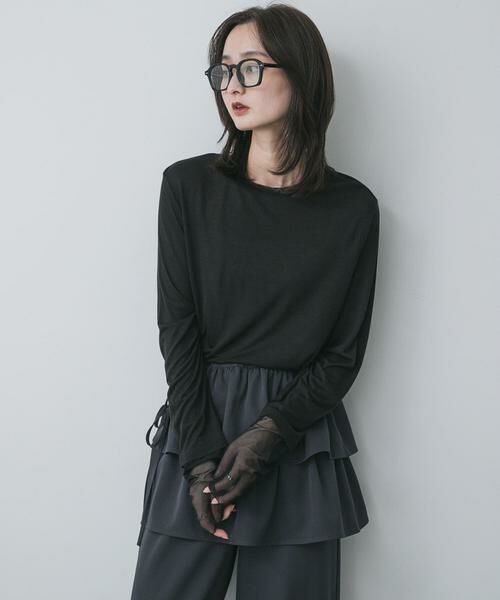 SENSE OF PLACE by URBAN RESEARCH / センスオブプレイス バイ アーバンリサーチ Tシャツ | シアーレイヤードTシャツ | 詳細20