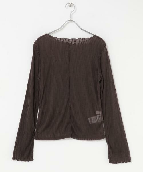 SENSE OF PLACE by URBAN RESEARCH / センスオブプレイス バイ アーバンリサーチ Tシャツ | ウェーブパターンジャガードトップ | 詳細6