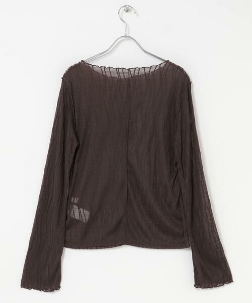 SENSE OF PLACE by URBAN RESEARCH / センスオブプレイス バイ アーバンリサーチ Tシャツ | ウェーブパターンジャガードトップ | 詳細7