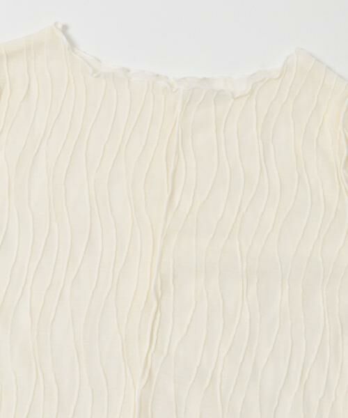 SENSE OF PLACE by URBAN RESEARCH / センスオブプレイス バイ アーバンリサーチ Tシャツ | ウェーブパターンジャガードトップ | 詳細16
