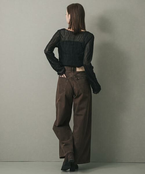 SENSE OF PLACE by URBAN RESEARCH / センスオブプレイス バイ アーバンリサーチ Tシャツ | ウェーブパターンジャガードトップ | 詳細21