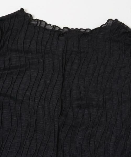 SENSE OF PLACE by URBAN RESEARCH / センスオブプレイス バイ アーバンリサーチ Tシャツ | ウェーブパターンジャガードトップ | 詳細23