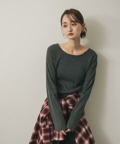 SENSE OF PLACE by URBAN RESEARCH / センスオブプレイス バイ アーバンリサーチ Tシャツ | プレートツキバレエネックトップ