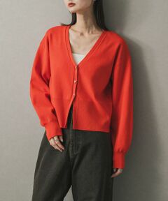 SENSE OF PLACE by URBAN RESEARCH / センスオブプレイス バイ アーバンリサーチ カーディガン・ボレロ | ニュアンスボタンVネックカーディガン