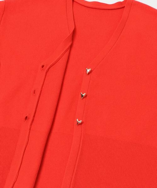 SENSE OF PLACE by URBAN RESEARCH / センスオブプレイス バイ アーバンリサーチ カーディガン・ボレロ | ニュアンスボタンVネックカーディガン | 詳細6
