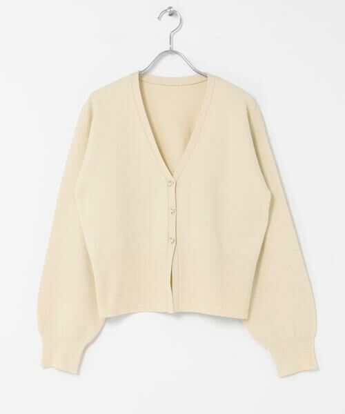 SENSE OF PLACE by URBAN RESEARCH / センスオブプレイス バイ アーバンリサーチ カーディガン・ボレロ | ニュアンスボタンVネックカーディガン | 詳細16