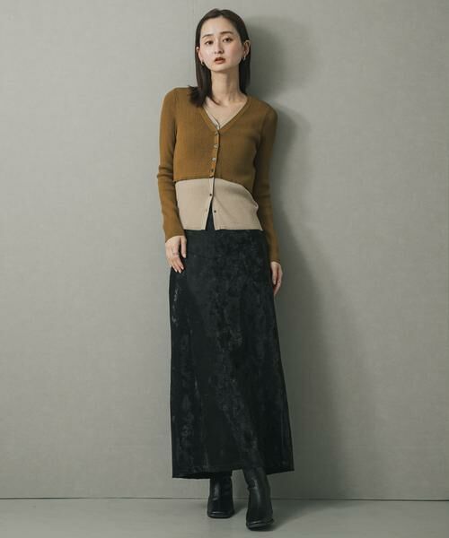 SENSE OF PLACE by URBAN RESEARCH / センスオブプレイス バイ アーバンリサーチ カーディガン・ボレロ | ダブルレイヤードカーディガン | 詳細3