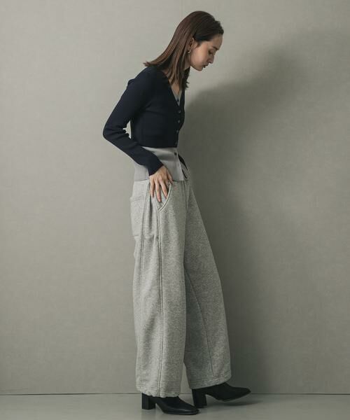 SENSE OF PLACE by URBAN RESEARCH / センスオブプレイス バイ アーバンリサーチ カーディガン・ボレロ | ダブルレイヤードカーディガン | 詳細12