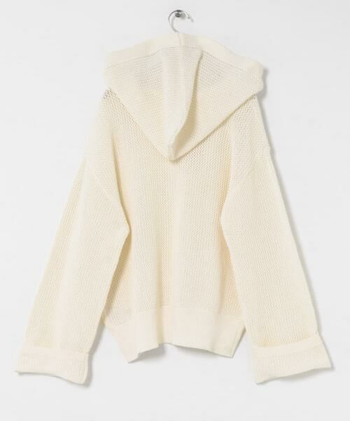 SENSE OF PLACE by URBAN RESEARCH / センスオブプレイス バイ アーバンリサーチ ニット・セーター | メッシュフーディーセーター | 詳細17