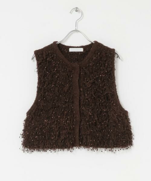 SENSE OF PLACE by URBAN RESEARCH / センスオブプレイス バイ アーバンリサーチ ベスト | ブラシヤーンループベスト | 詳細7