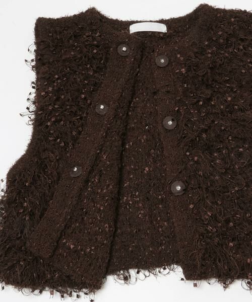 SENSE OF PLACE by URBAN RESEARCH / センスオブプレイス バイ アーバンリサーチ ベスト | ブラシヤーンループベスト | 詳細8