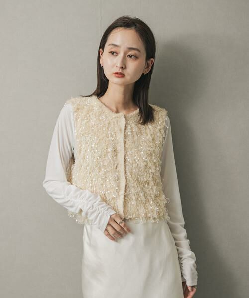 SENSE OF PLACE by URBAN RESEARCH / センスオブプレイス バイ アーバンリサーチ ベスト | ブラシヤーンループベスト | 詳細16