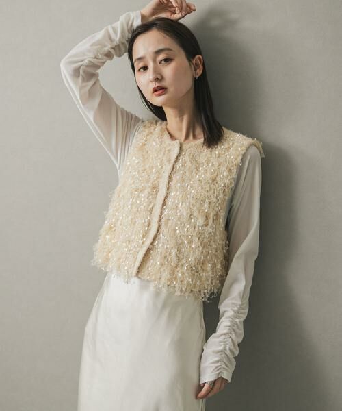 SENSE OF PLACE by URBAN RESEARCH / センスオブプレイス バイ アーバンリサーチ ベスト | ブラシヤーンループベスト | 詳細17