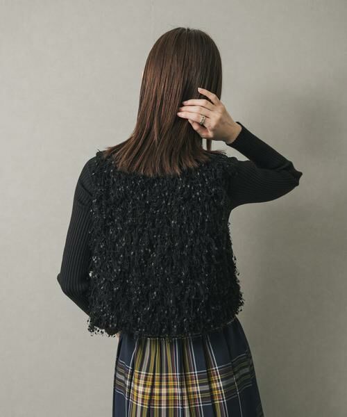 SENSE OF PLACE by URBAN RESEARCH / センスオブプレイス バイ アーバンリサーチ ベスト | ブラシヤーンループベスト | 詳細24