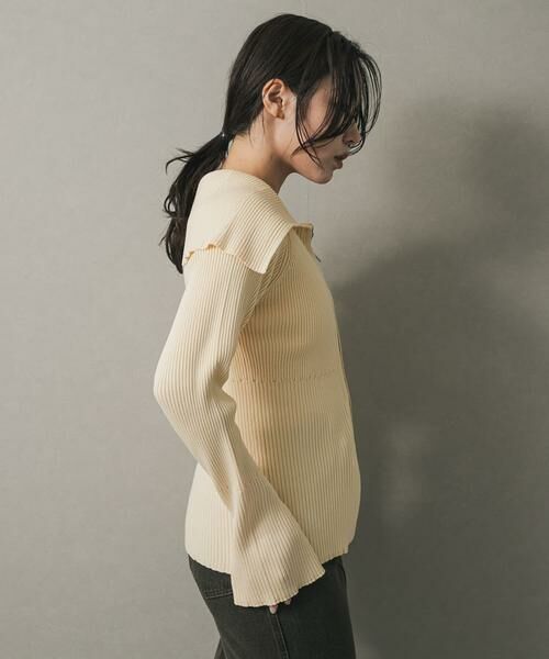 SENSE OF PLACE by URBAN RESEARCH / センスオブプレイス バイ アーバンリサーチ ニット・セーター | ビックカラージップセーター | 詳細19