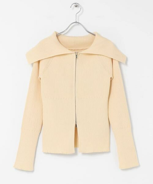 SENSE OF PLACE by URBAN RESEARCH / センスオブプレイス バイ アーバンリサーチ ニット・セーター | ビックカラージップセーター | 詳細25