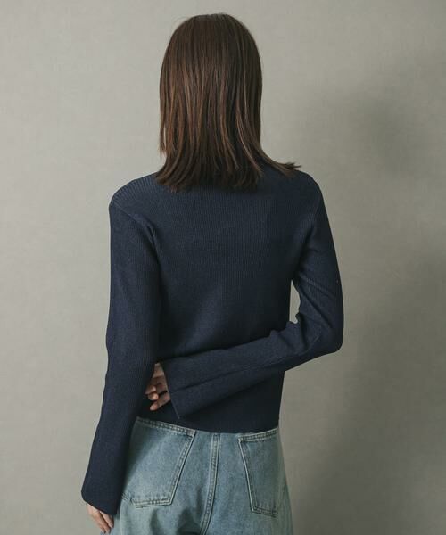 SENSE OF PLACE by URBAN RESEARCH / センスオブプレイス バイ アーバンリサーチ カーディガン・ボレロ | フロントホックエリツキコンパクトカーディガン | 詳細11