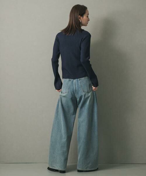 SENSE OF PLACE by URBAN RESEARCH / センスオブプレイス バイ アーバンリサーチ カーディガン・ボレロ | フロントホックエリツキコンパクトカーディガン | 詳細13