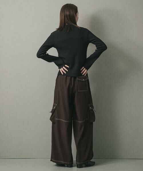 SENSE OF PLACE by URBAN RESEARCH / センスオブプレイス バイ アーバンリサーチ カーディガン・ボレロ | フロントホックエリツキコンパクトカーディガン | 詳細26