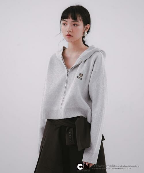 SENSE OF PLACE by URBAN RESEARCH / センスオブプレイス バイ アーバンリサーチ ニット・セーター | 『別注』PPG / SENSE OF PLACE　ZIPニットパーカー | 詳細5