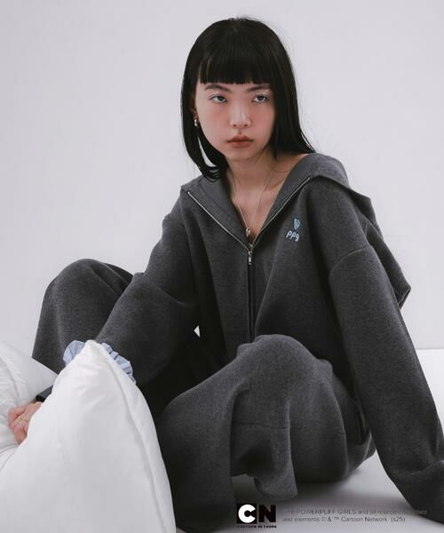 SENSE OF PLACE by URBAN RESEARCH / センスオブプレイス バイ アーバンリサーチ ニット・セーター | 『別注』PPG / SENSE OF PLACE　ZIPニットパーカー | 詳細9