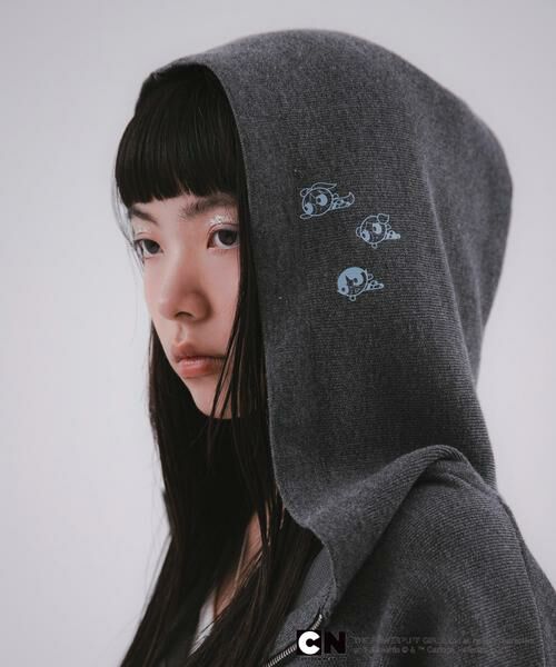 SENSE OF PLACE by URBAN RESEARCH / センスオブプレイス バイ アーバンリサーチ ニット・セーター | 『別注』PPG / SENSE OF PLACE　ZIPニットパーカー | 詳細11