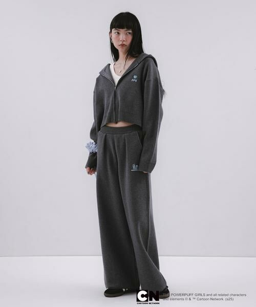 SENSE OF PLACE by URBAN RESEARCH / センスオブプレイス バイ アーバンリサーチ ニット・セーター | 『別注』PPG / SENSE OF PLACE　ZIPニットパーカー | 詳細12