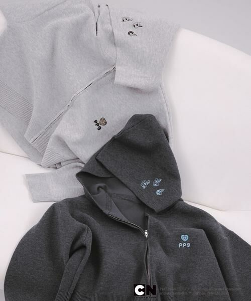 SENSE OF PLACE by URBAN RESEARCH / センスオブプレイス バイ アーバンリサーチ ニット・セーター | 『別注』PPG / SENSE OF PLACE　ZIPニットパーカー | 詳細15