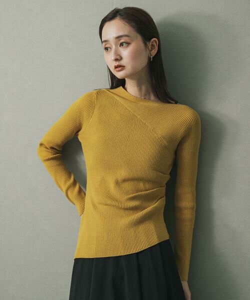 SENSE OF PLACE by URBAN RESEARCH / センスオブプレイス バイ アーバンリサーチ ニット・セーター | アシメデザインセーター | 詳細1