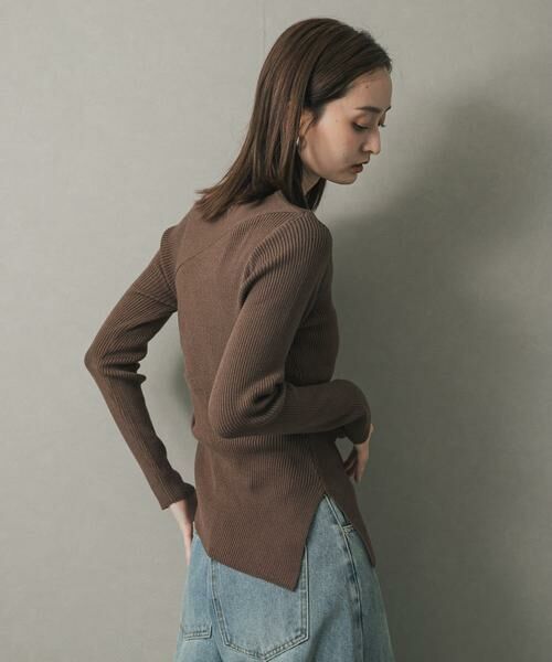 SENSE OF PLACE by URBAN RESEARCH / センスオブプレイス バイ アーバンリサーチ ニット・セーター | アシメデザインセーター | 詳細15