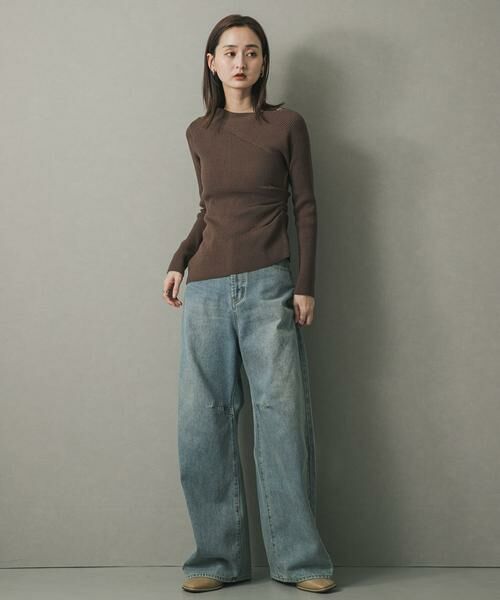SENSE OF PLACE by URBAN RESEARCH / センスオブプレイス バイ アーバンリサーチ ニット・セーター | アシメデザインセーター | 詳細16