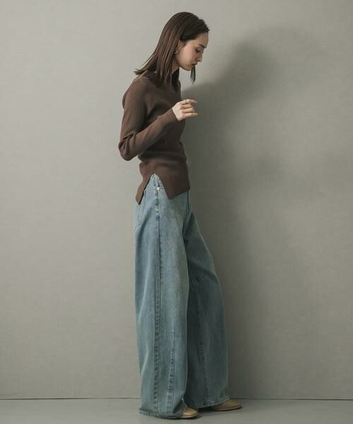 SENSE OF PLACE by URBAN RESEARCH / センスオブプレイス バイ アーバンリサーチ ニット・セーター | アシメデザインセーター | 詳細17