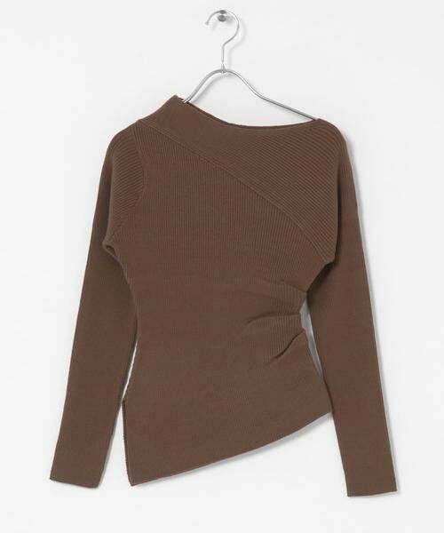 SENSE OF PLACE by URBAN RESEARCH / センスオブプレイス バイ アーバンリサーチ ニット・セーター | アシメデザインセーター | 詳細19