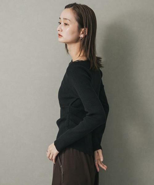 SENSE OF PLACE by URBAN RESEARCH / センスオブプレイス バイ アーバンリサーチ ニット・セーター | アシメデザインセーター | 詳細22