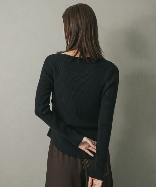 SENSE OF PLACE by URBAN RESEARCH / センスオブプレイス バイ アーバンリサーチ ニット・セーター | アシメデザインセーター | 詳細23