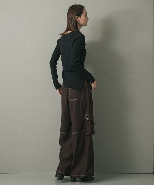 SENSE OF PLACE by URBAN RESEARCH / センスオブプレイス バイ アーバンリサーチ ニット・セーター | アシメデザインセーター | 詳細26